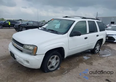 2008 Chevrolet Trailblazer Fleet из США, поврежденный, VIN 1GNDT13S782235093
